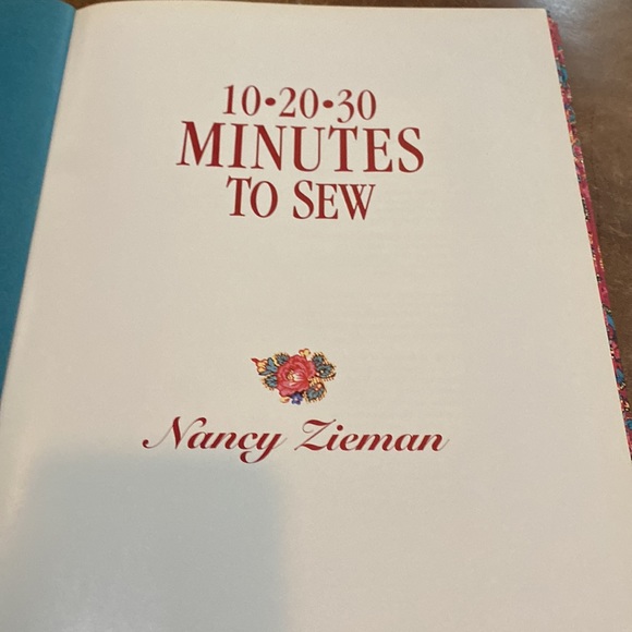 10-20-30 Minutes to Sew by Nancy Zieman by Oxmoor House - Picture 4 of 7